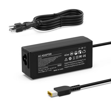 65W Laptop Charger For Lenovo ThinkPad T460, T470, T470S, T430, T440, T440S, T440P – Black