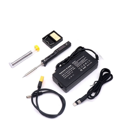 65W Mini Digital Electric Soldering Iron, LCD Programable Display ,Adjustable Temperature Digital Solder Station ,Portable