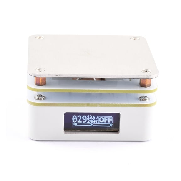 65W PD Protocol Hot Plate Preheater Printed Circuit Board Soldering Heating Plate Rework Station Preheating Platform Repair Tool ,Easy Operation