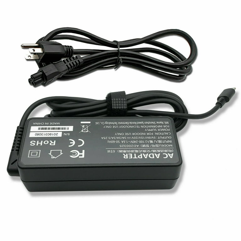65W Power Adapter Charger for Dell Inspiron 13 7000(7306) 2-in-1