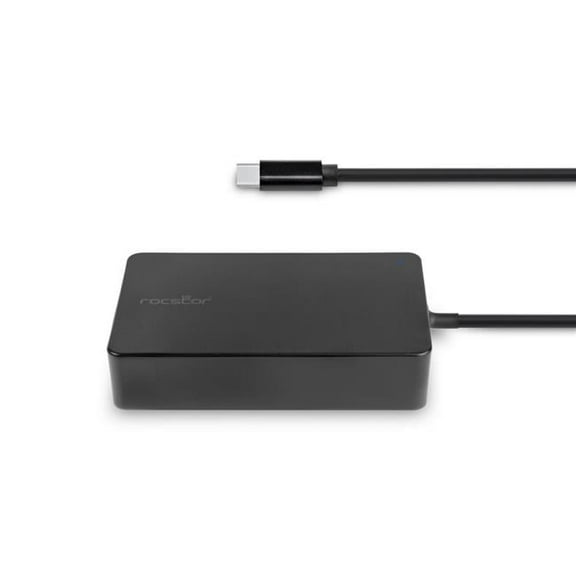 65W Smart USB-C Slim Power Adapter with 6 ft. Fixed USB-C Cable
