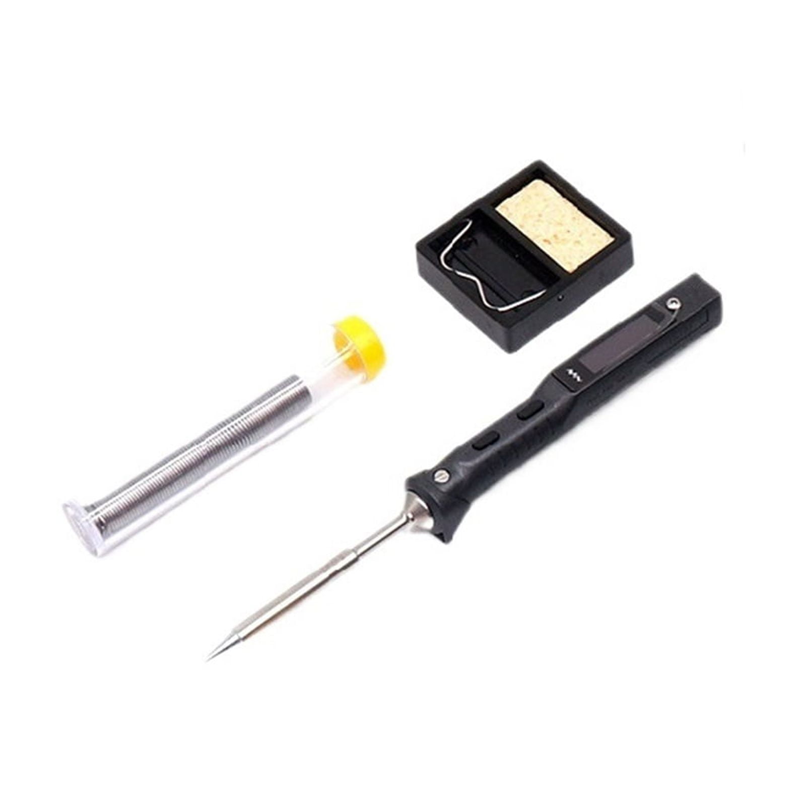 65W Soldering Iron LCD Programmable Display Adjustable Temperature ...