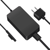 65W Surface Pro Charger for Microsoft Surface Pro 3,4,5,6,7,7+,8,9,X Surface Book 1,2,3, Windows Surface Laptop 5,4,3,2,1, Surface Go Tablet, with USB Charging Port
