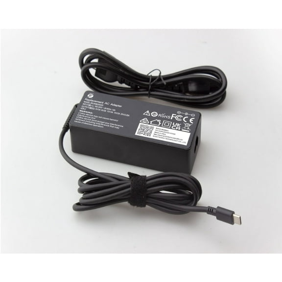 Famous Tech Shop 65W USB-C Laptop Charger Power Adapter, 20V 3.25A, Compatible with Lenovo, HP, and Dell Laptops, iPhones, Samsung (New)