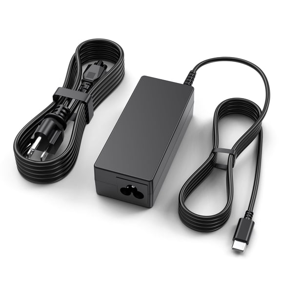 65W USB C Laptop Charger for Chromebook HP, Dell ,Lenovo, Asus, Acer, Samsung Chrombook Type C Power Supply Cord