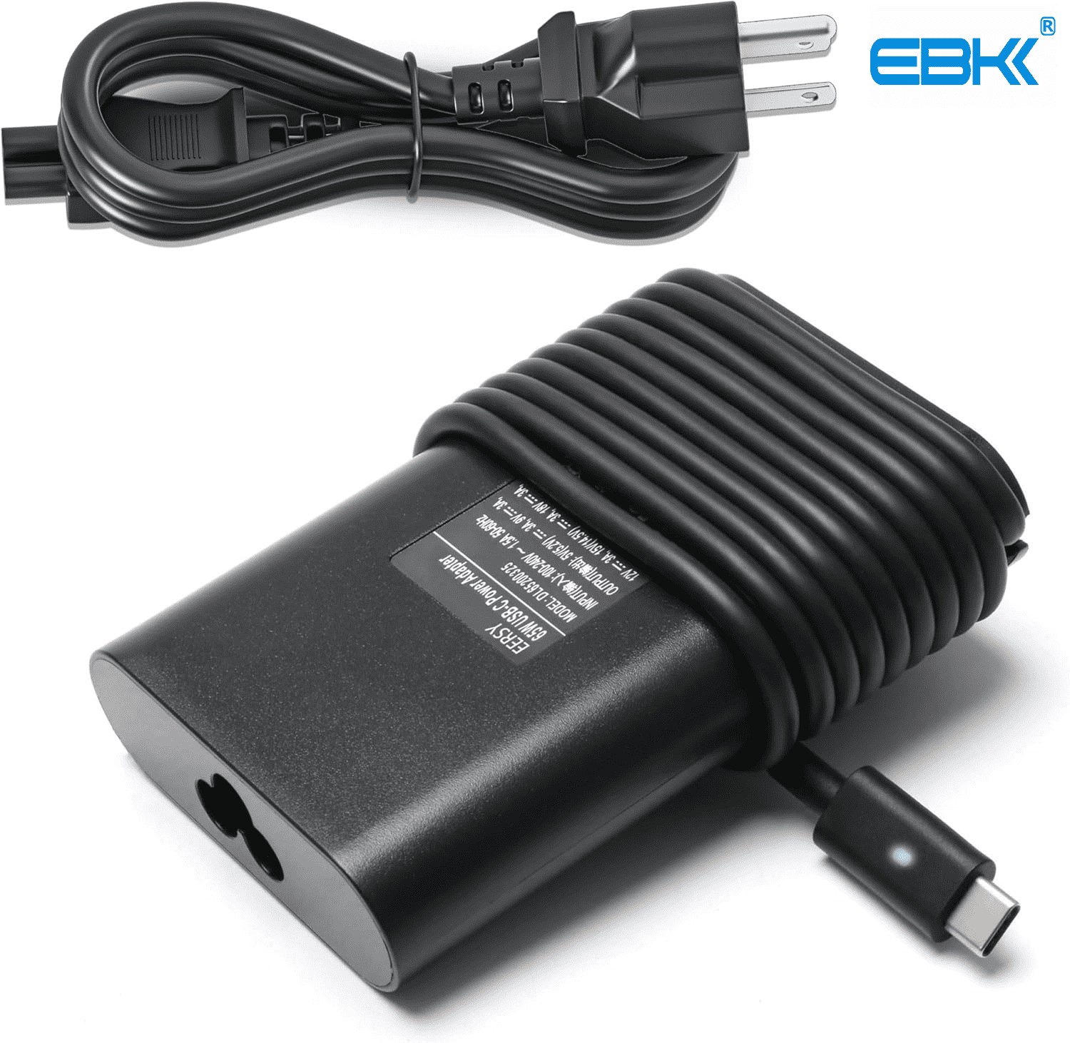 Cargador USB C de 65 W para Dell Latitude 5420 5520 5320