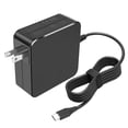 thumbnail image 1 of 65W USB C Power Adapter, Type C Power PD Wall Fast Charger Compatible with HP, Lenovo, Dell, Acer, Asus, Samsung, Google Chromebook Type C Laptop & Tablets & Phones AC Adapter Power Cord, 1 of 9