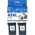 thumbnail image 1 of 65XL 65 XL Ink Cartridges Compatible for HP 5055 5052 5058 3755 2655 3752 3720 3722 3723 3758 2652 2622 2624 Inkjet Printers, Leak-Proof Design Crisp Printing, 1 of 7