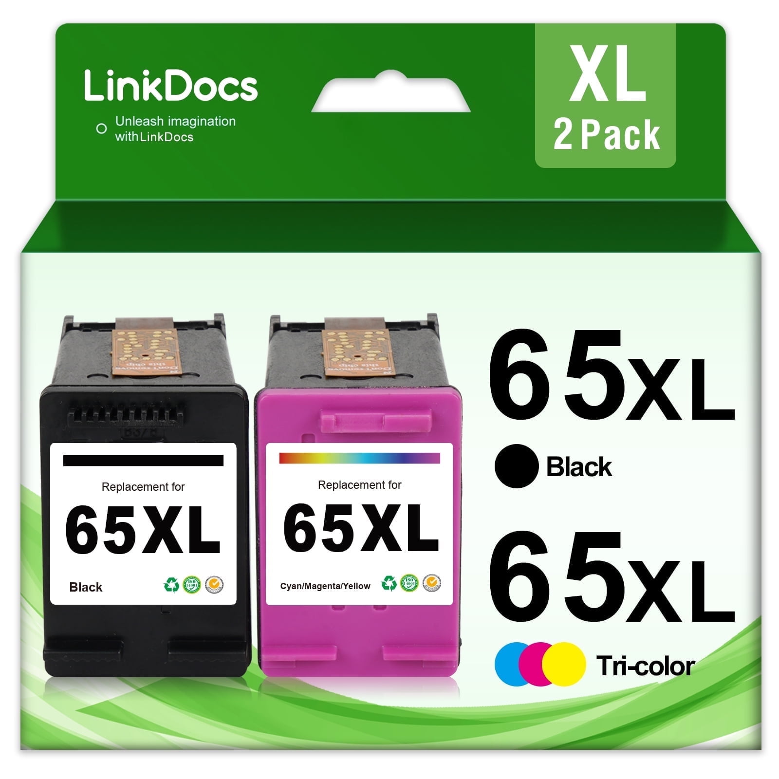 65XL Ink Cartridge for Compatible for HP 65 65XL Ink