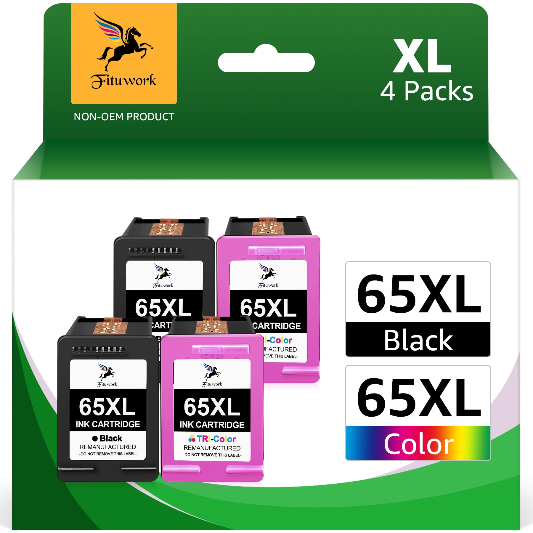 65XL Ink Cartridge for HP 65 ink cartridge for HP DeskJet 3772 3752