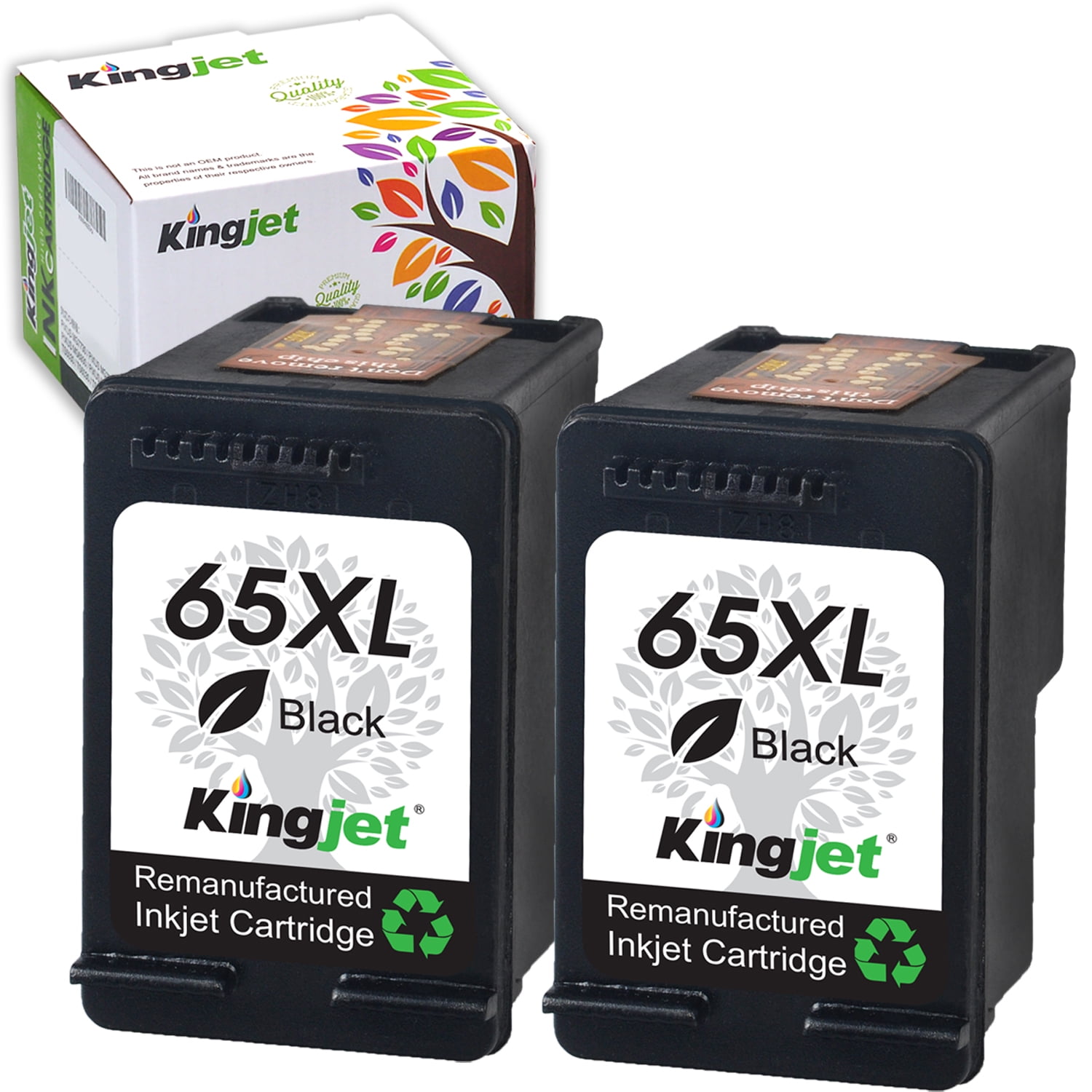 65XL Ink for HP Printer Ink 65 XL 65XL Black Ink Cartridge for HP