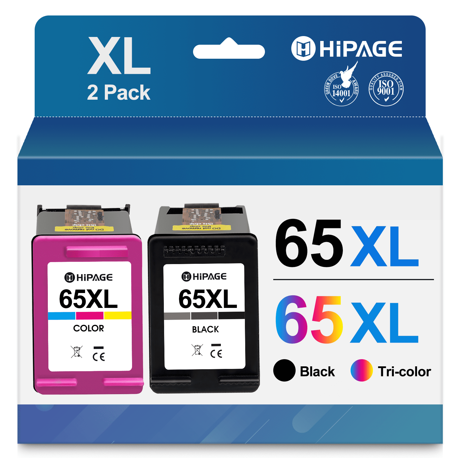 65XL Printer Ink for HP 65 Ink Cartridge for HP 65 Ink Cartridge Black