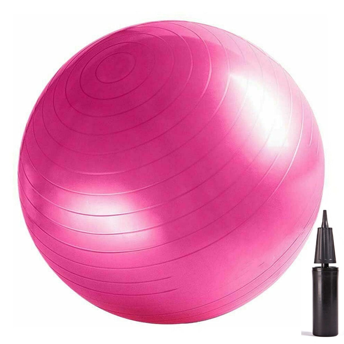 65cm Anti Burst Yoga Swiss Ball With Pump