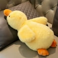 thumbnail image 1 of 65cm Cute Hair Ducks Doll Toy, Cebalnir Ducks Doll Sleeping Soothing Big Gooses Doll Pillow Day Gift, 1 of 9