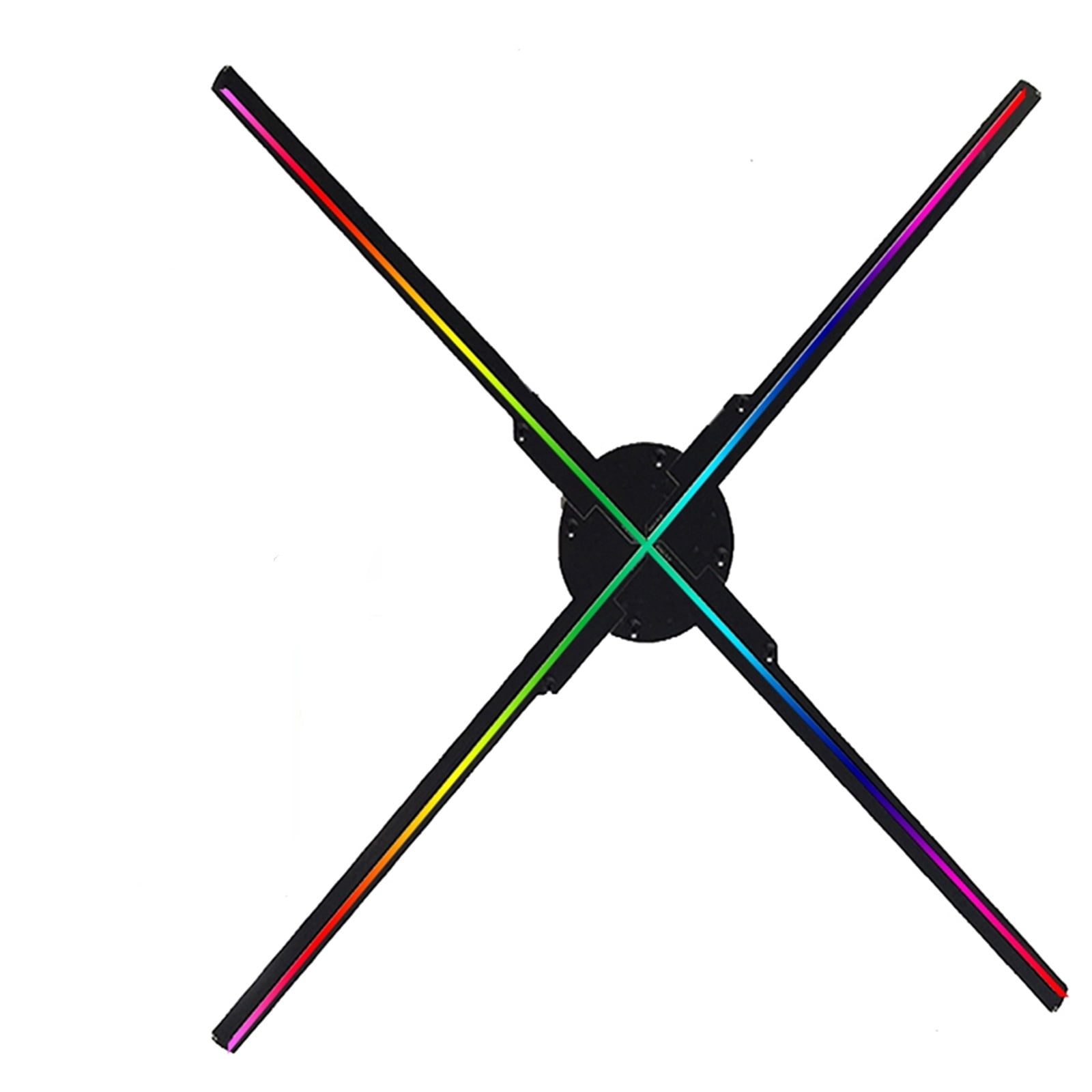 65cm Holographic Projection Commercial Advertising Light 3D Holographic Projector Fan Display Support Image Video Display