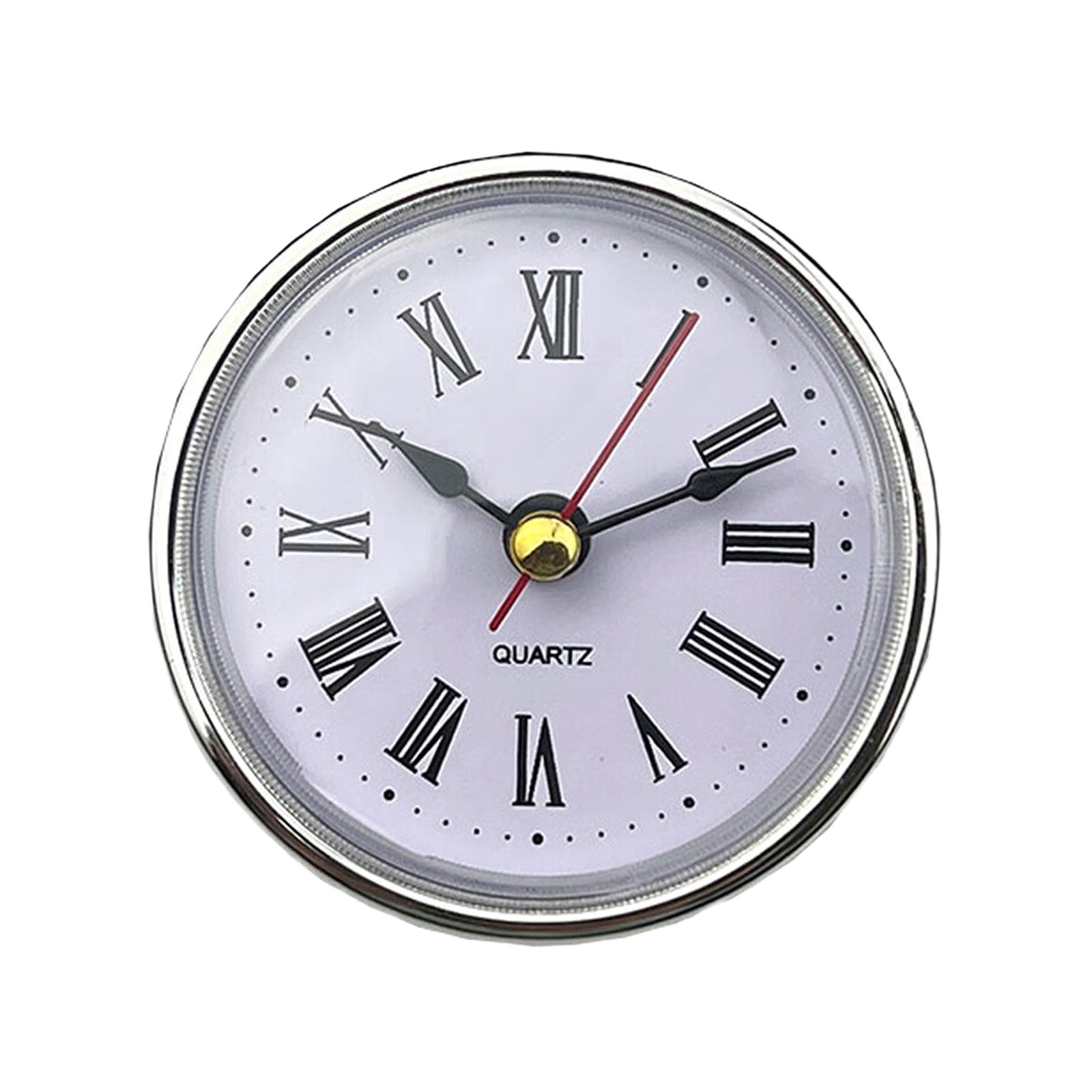 (65mm) 2.56Inch Minis Quartzs Clock Insert with Arabic/Roman Numerals ...
