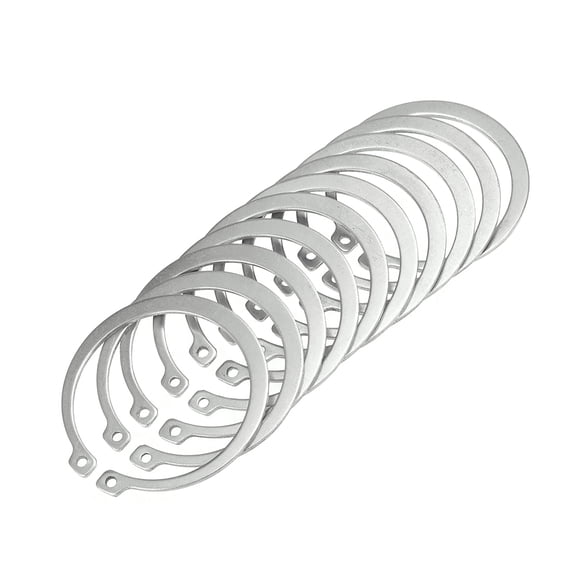 65mm External Circlips Retaining Snap Rings 304 Stainless Steel 10pcs