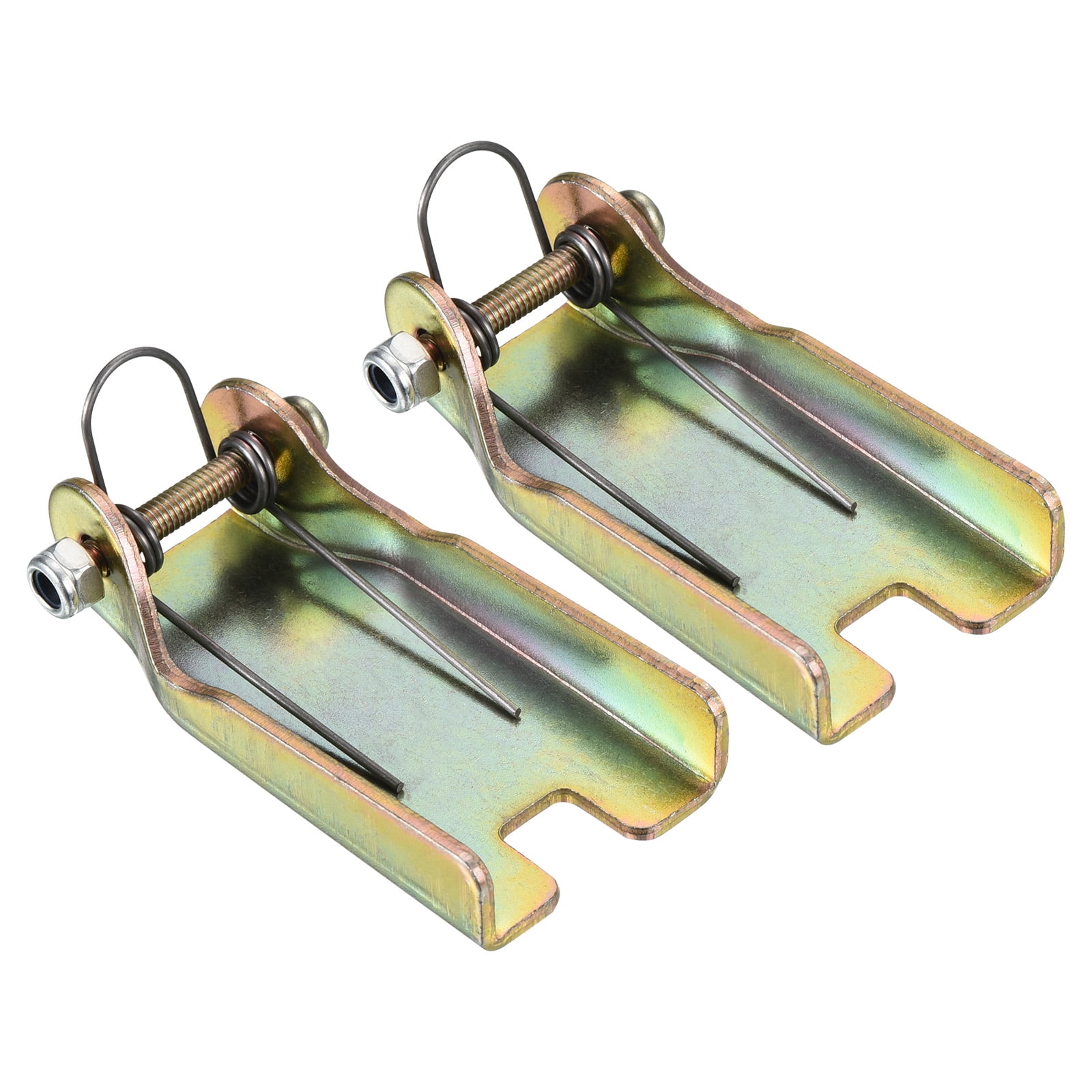 PATIKIL 3.75 Inch Hook Safety Latch Kit, 2 Pack | Zinc Plated Metal Replacement For Clevis Hook On Trailers, Hitches