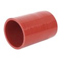 thumbnail image 1 of 65mm ID Car Red High Performance Straight Silicone Hose Coupler Intercooler Tube, 1 of 4