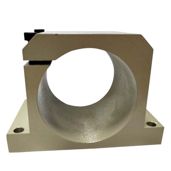 65mm Spindle Motor Bracket Seat Cnc Carving Machine Clamp Motor Holder Cast Aluminum Sandblasting Surface 65mm Spindle Motor ,Quiet Operation