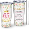 thumbnail image 1 of 65th Birthday Gifts for Women, Birthday Gifts for 65 Year Old Woman, 1959 Birthday Gifts for Women, Birthday Gifts for Women Turning 65, 65th Birthday Gifts for Her Tumbler 20oz, 1 of 6