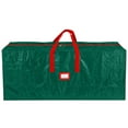 thumbnail image 1 of 65x15x30 Inch Christmas Tree Cover Storage Bag for Wrapping Paper Decorations Large Capacity PE Woven Material Transparent Window Space Saving Design Easy Storage Under Bed, 1 of 2
