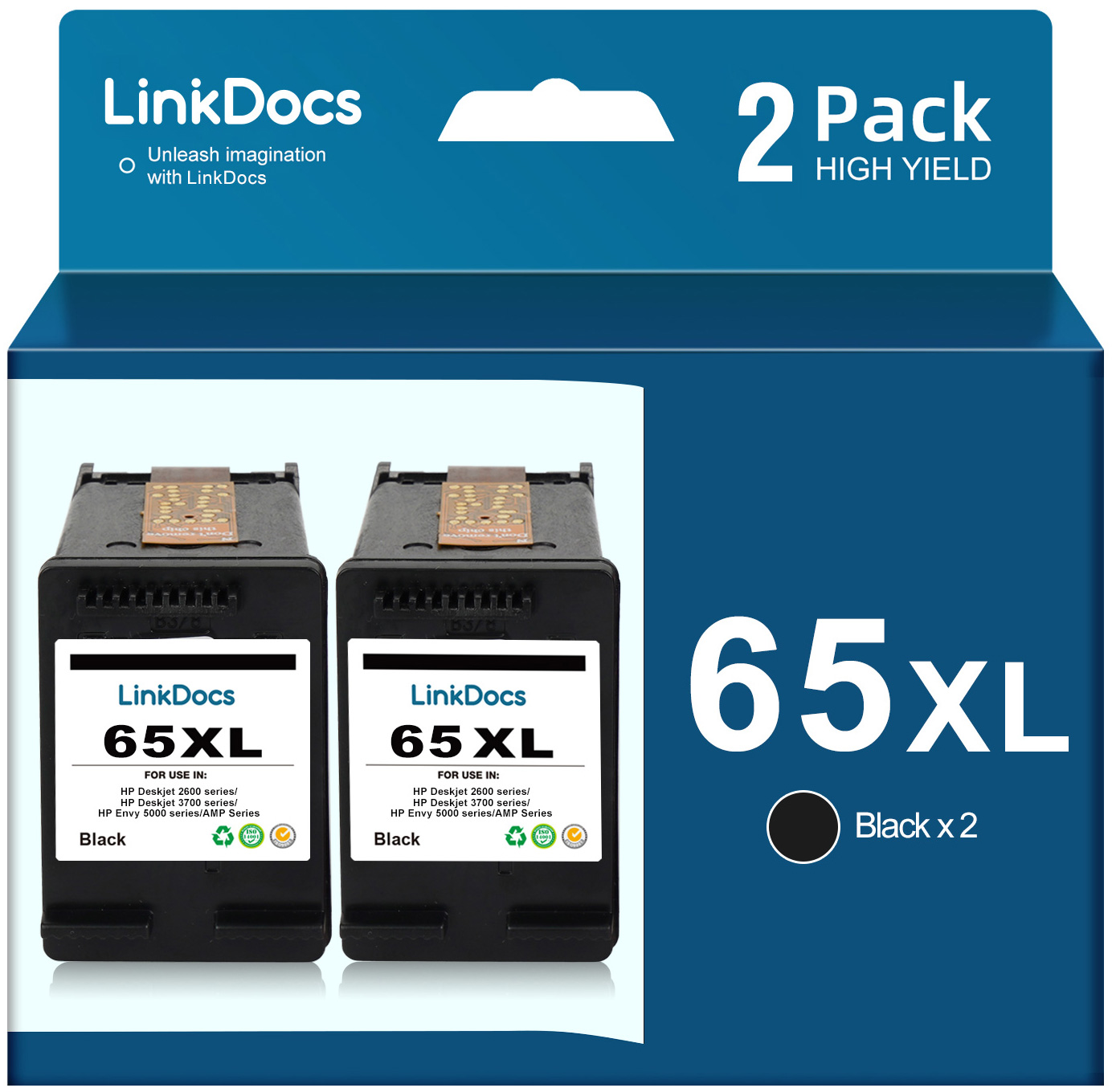 65xl Ink Cartridge for HP 65 Ink Cartridge for HP 65 Printer Ink for HP