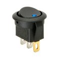 thumbnail image 1 of 66-2286 - ROCKER SWITCH LIT 1P1T 16A ON- OFF 12VDC QT 20MM BLU LED, 1 of 1
