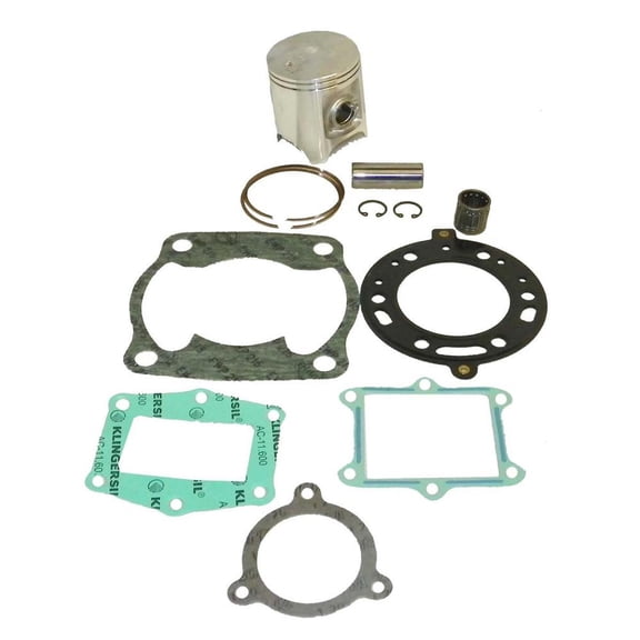 OEM Grade Top End Rebuild Kit 66.25mm +0.25mm Over Compatible with 1987-1989 Honda TRX250R FourTrax 250R 249cc Liquid Cooled 2-Stroke Single-Cylinder Replaces 13103-HA2-772