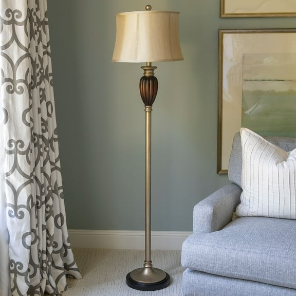 66.5" Fowler Multi Finish Transitional Floor Lamp