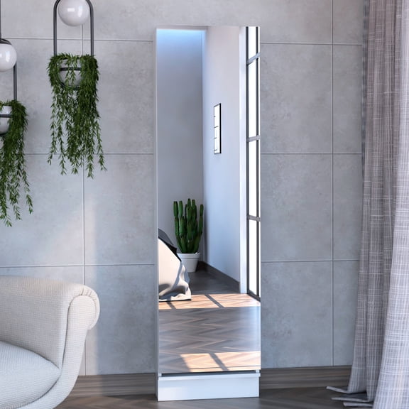 66.50 lb Weight, Mirror Included - Hold Multiple Shoes - In Mudroom - Keep Mudroom Neat