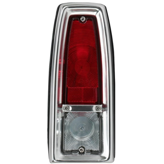 Speedway Motors Tail Light Assembly Compatible with 19661967 Chevy II / Nova, Complete Housing with Lens and Incandescent Bulb, Direct Replacement Fit, Sold Individually