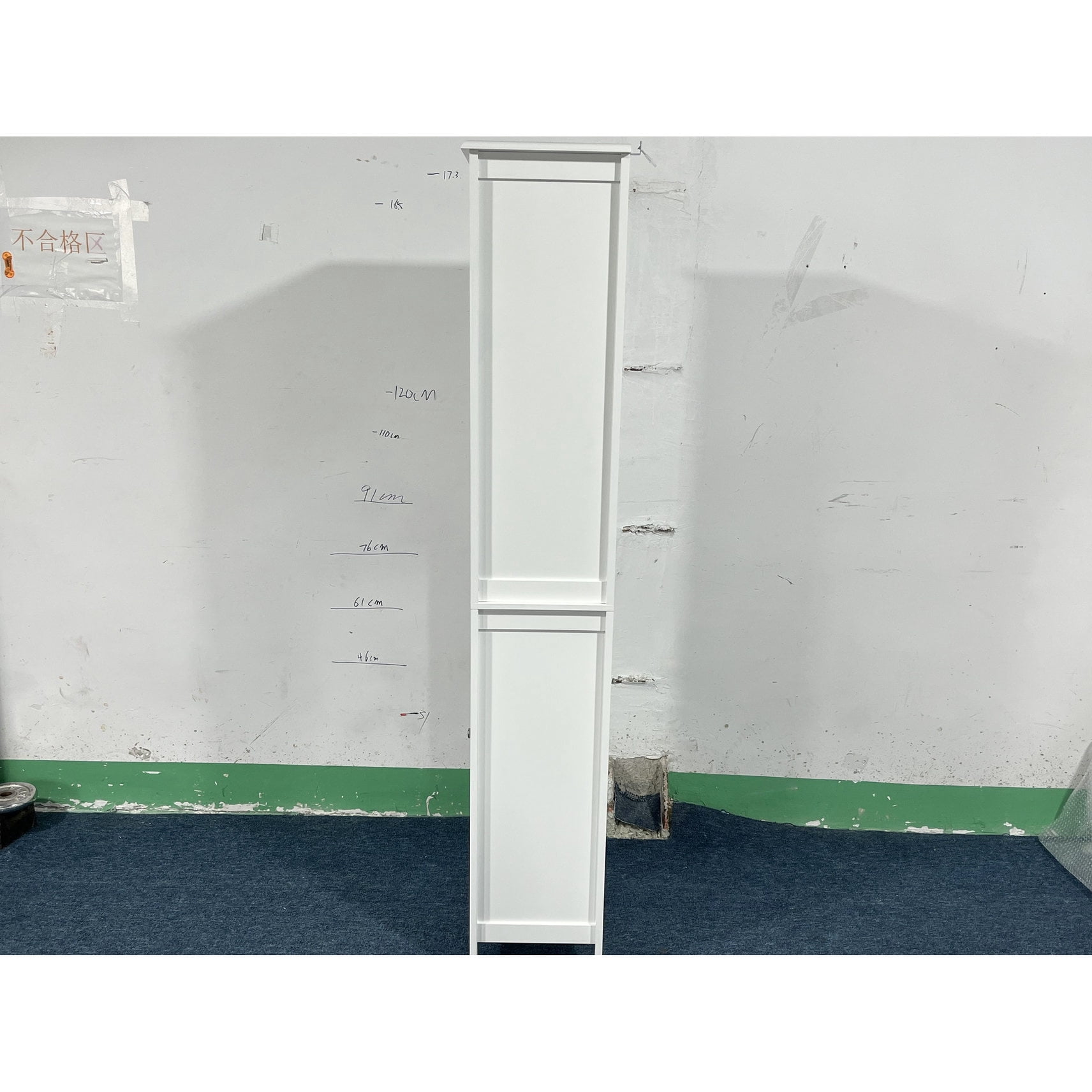 66.93" High, Waterproof MDF Storage Cabinet with 3 Shelves - Keeps Bathroom, Kitchen and Study Room Organized