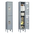 thumbnail image 1 of 66" Height Metal Lockers with Doors Locking Employees Storage Locker Cabinet Tall Storage Locker, 1 of 7