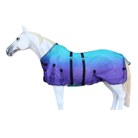 66" Horse Mesh Flysheet Lightweight Breathable Summer Spring Sheet Belly 73440