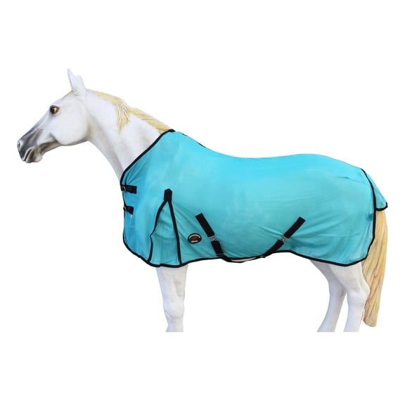 Challenger Horse Mesh Summer Fly Sheet Spring Airflow Turquoise 7301