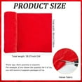 thumbnail image 1 of 66 Inch 1.09 Yards Red Velvet Premium Fabric by The Yard Vintage Crushed Velvet Fabrics Square Stretch Soft Wide Cloth for Sewing Clothing Accessories Home Birthday Party Decor DIY Craft, 1 of 8