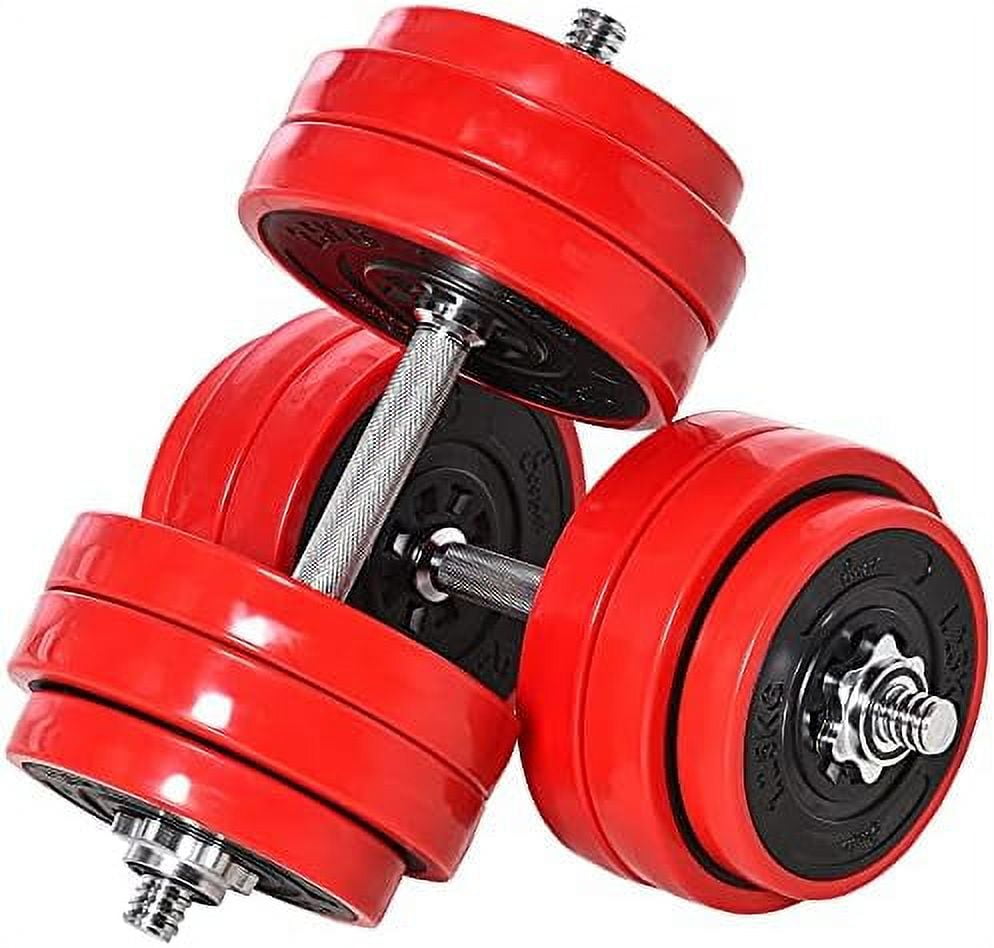 66 Lb. 2In1 Dumbbell Sets Barbell Set Made For Tight Grip, Weight Set