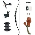 thumbnail image 1 of 66" Metal Riser Takedown Recurve Bow Adult Archery Competition Athletic Bow Weights 20 22 24 26 28 30 32 34 36 LB Right Handed Archery Kit, 1 of 7