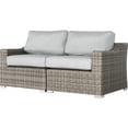thumbnail image 1 of 66" Outdoor Seat With Cushions - To And Water Damage Cushion Comfort Build, Resists, 1 of 2