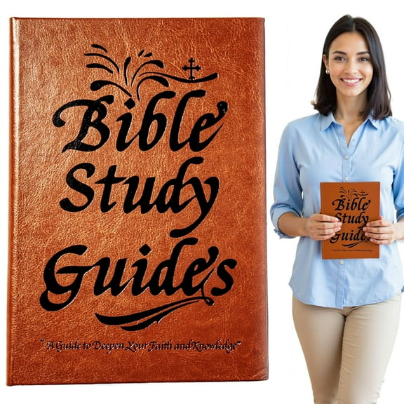 66-Page Bible Study Guide, Bible Study Guides Daily Devotional Journal, Prayer Study Notebook with Scripture Quotes | Cross-References, Vocabulary Guide & Reflection Prompts