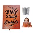 thumbnail image 1 of 66-Page Bible Study Guide, Bible Study Notebook, Daily Devotional Journal, With PU Leather Cover, Daily Scripture Quotes, Strengthens Faith， Prayer Reflections, Christian Gift., 1 of 7