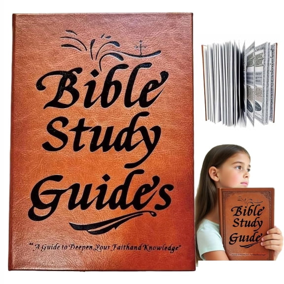 DEDRFUC 66-Page Bible Study Guide Notebook Women-Daily Scripture Quotes, Religious Faith-Based Notebook (A4)(1PC)