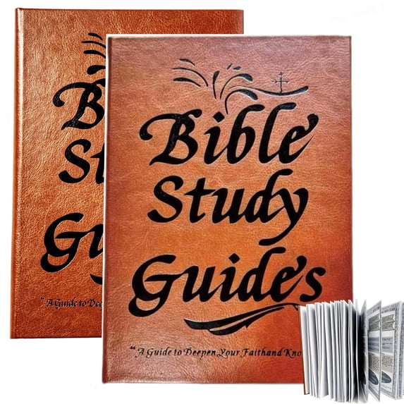 66 Page Bible Study Guide Notebook Women Daily Scripture Quotes Religious Faith Based Notebook 66 Page Bible Study Guide,2PCS