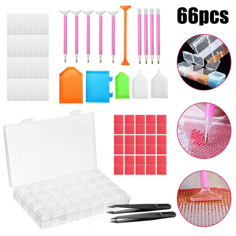 Hesroicy 5D Diamond Painting Ruler Durable DIY Drawing Tool for Square Full  Partial Drill 