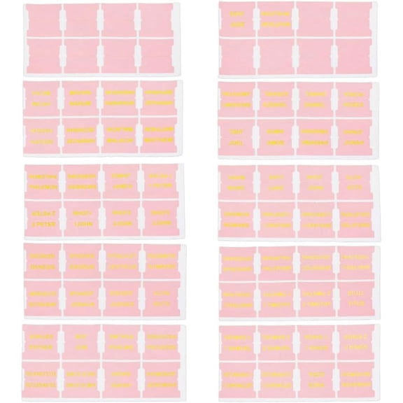 66 Pcs Leather Bible Tabs with 14 Pcs Blank Leather Tabs Self-Adesive Bible Index Labels Pink Imitation Leather Bible Tabs for Men Women Bible Journaling Study Supplies Accessories Peru