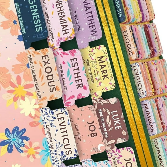 66 Sheet Floral Book Verse Stickers Tear Off Design Labels For Study Journaling And Memory Scrapbooking