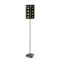 thumbnail image 1 of 66" Steel Novelty Floor Lamp With Black And Green Drum Shade, 1 of 5