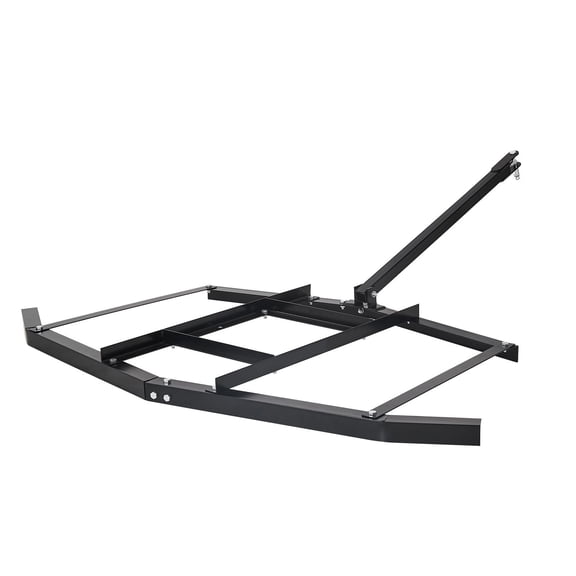 66" Tow Behind Drag Harrow for ATV&Tractor,Adjustable Grader with Steel Tines,Heavy Duty Driveway Leveler for Lawn,Garden,and Field Maintenance