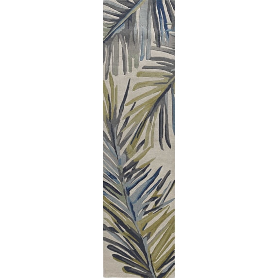 66" X 66" Ivory Wool Rug